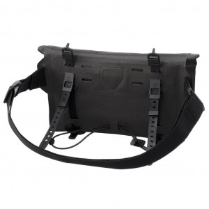 Petite sacoche de bikepacking légère et imperméable Ortlieb Velo-Sling - Noir/Black Matt