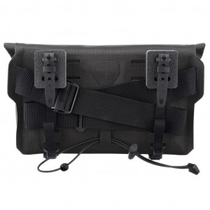 Petite sacoche de bikepacking légère et imperméable Ortlieb Velo-Sling - Noir/Black Matt