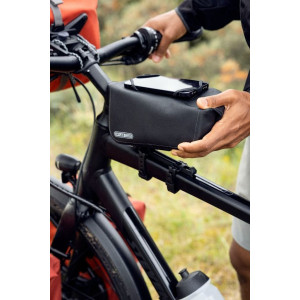 Sacoche de tube bikepacking Ortlieb Toptube-Bag - Noir