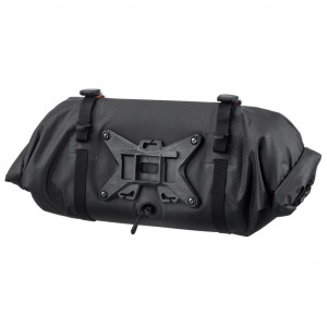 Sacoche de guidon de bikepacking légère et imperméable Ortlieb Handlebar-Pack Flex - 9 L - Noir