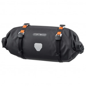 Sacoche de guidon de bikepacking légère et imperméable Ortlieb Handlebar-Pack Flex - 9 L - Noir
