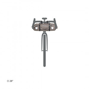 Sacoche de guidon bikepacking Ortlieb Handlebar-Pack Sable / Sand