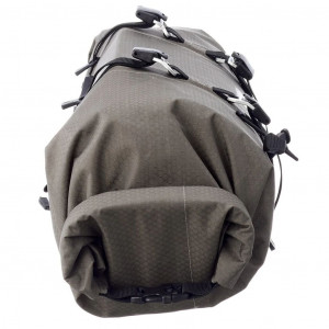 Sacoche de guidon de bikepacking légère et imperméable Ortlieb Handlebar-Pack Flex - 15 L - Sable