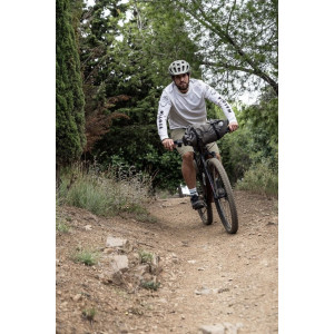 Sacoche de guidon de bikepacking légère et imperméable Ortlieb Handlebar-Pack Flex - 15 L - Sable