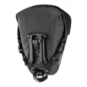 Sacoche de selle bikepacking léger et imperméable Ortlieb Saddle-Bag - 1,6 L - Noir/Black Matte