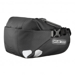 Sacoche de selle bikepacking léger et imperméable Ortlieb Saddle-Bag - 1,6 L - Noir/Black Matte