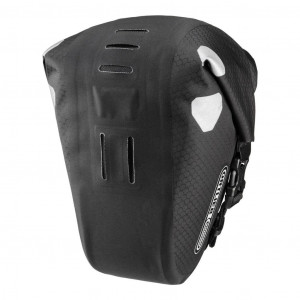 Sacoche de selle bikepacking léger et imperméable Ortlieb Saddle-Bag - 1,6 L - Noir/Black Matte