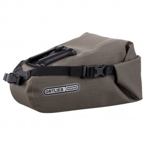 Sacoche de selle bikepacking léger et imperméable Ortlieb Saddle-Bag - 4,1 L - Sable/Dark Sand