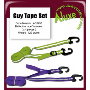 Luxe Outdoor Guy Tape Set