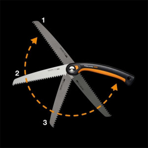 Fiskars Scie pliable Plus SW69 – 21 cm