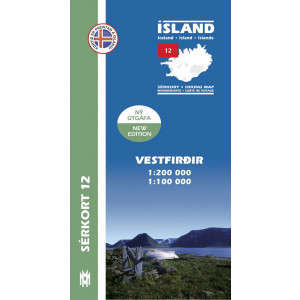 Vestfirðir 1:200 000 – Sérkort 12