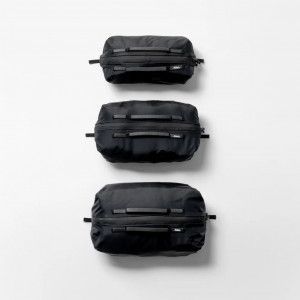 Ensemble de 3 sacs de forme cubique Matador Gear Cube 3-pack -Noir