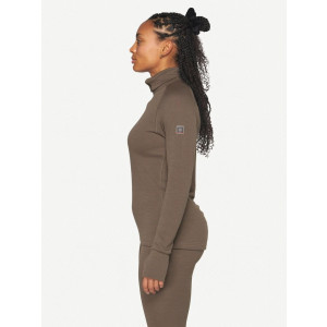 Devold Expedition Merino 235 Z.Neck Woman - Tarmac