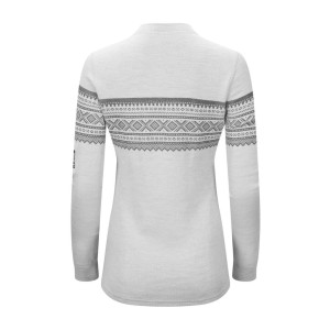 Sous vêtement thermique en laine mérinos Aclima Marius Crew Neck Woman -  Grafjell