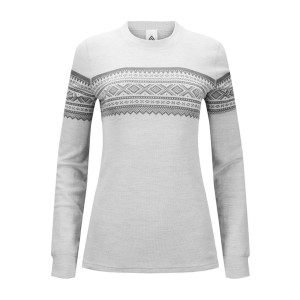 Sous vêtement thermique en laine mérinos Aclima Marius Crew Neck Woman -  Grafjell