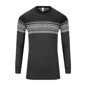 Sous vêtement thermique en laine mérinos Aclima Marius Crew Neck Man