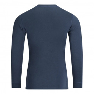 Sous-vêtement chaud en Laine mérinos Aclima WarmWool Crew Neck-Midnight Navy