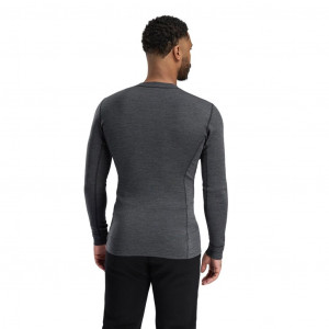 Sous-vêtement chaud en Laine mérinos Aclima WarmWool Crew Neck-Marengo