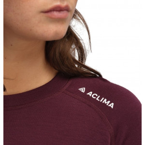 Sous-vêtement thermique Aclima WarmWool Crew Neck Woman - Fig