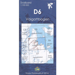 D6 Vaigattbogen 1:100 000