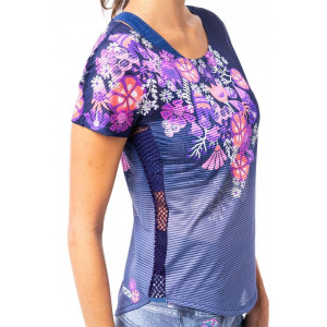Tee-shirt- manches courtes léger et respirant Crazy T-Shirt Slash Woman 