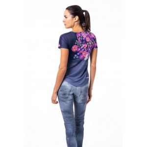 Tee-shirt- manches courtes léger et respirant Crazy T-Shirt Slash Woman 