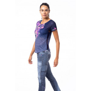 Tee-shirt- manches courtes léger et respirant Crazy T-Shirt Slash Woman 