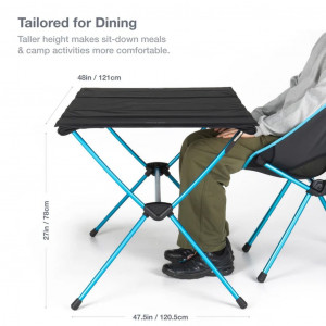 Table légère Helinox Table Four - Noir/Blackout Edition