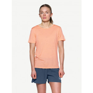 Tee-shirt léger laine mérinos Devold Active Stamp Tee Woman - Sunrise