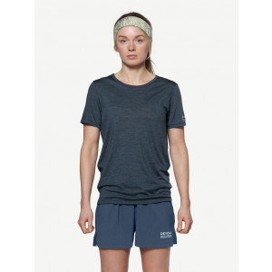 Tee-shirt léger laine mérinos Devold Active Stamp Tee Woman - Night