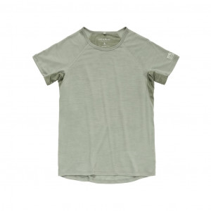 Tee-shirt léger Devold Endurance Merino 130 T-Shirt Woman - Vert Olive/Fog