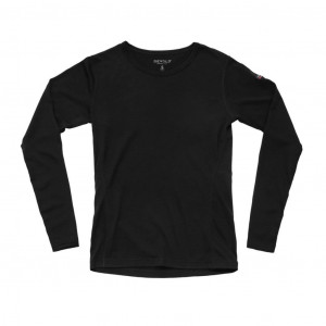 Tee-shirt manches longues fin 100% laine mérinos Devold Breeze Merino 150 Shirt Woman - Noir/Black