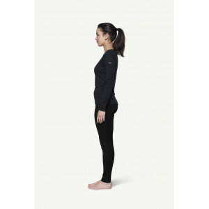 Tee-shirt manches longues fin 100% laine mérinos Devold Breeze Merino 150 Shirt Woman - Noir/Black