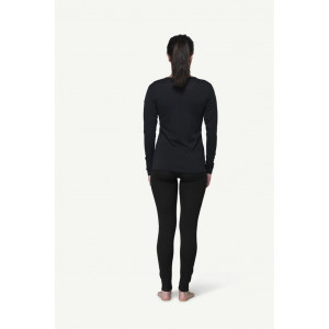 Tee-shirt manches longues fin 100% laine mérinos Devold Breeze Merino 150 Shirt Woman - Noir/Black