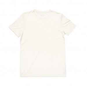 Tee-shirt léger manches courtes 100 % laine mérinos Devold Classic Tee Man - Blanc/White