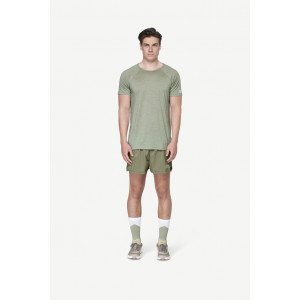 Tee-shirt léger manches courtes Devold Endurance Merino 130 T-Shirt Man - Vert Olive/Fog