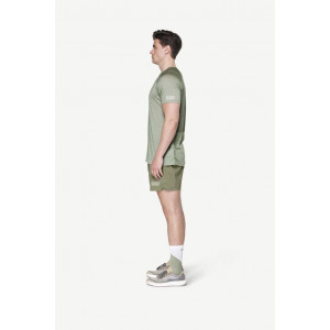 Tee-shirt léger manches courtes Devold Endurance Merino 130 T-Shirt Man - Vert Olive/Fog