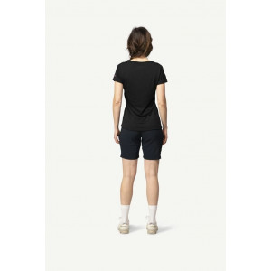Tee-shirt manches courtes 100% laine mérinos Devold Breeze Merino 150 T-Shirt Woman - Noir/Black