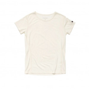 Tee-shirt manches courtes 100% laine mérinos Devold Breeze Merino 150 T-Shirt Woman - Blanc/White
