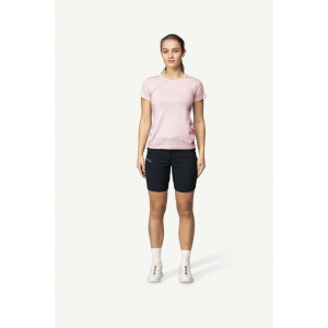 Tee-shirt manches courtes 100% laine mérinos Devold Breeze Merino 150 T-Shirt Woman - Rose/Chalk Pink