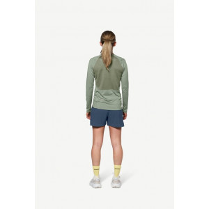 Tee-shirt très léger manches longues Devold Endurance Merino 130 Shirt Woman - Vert Olive/Fog