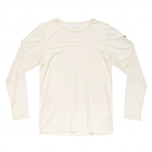 Tee-shirt manches longues fin 100 % laine mérinos Devold Breeze Merino 150 Shirt Man - White/Blanc
