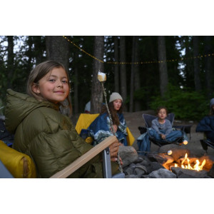 Poncho et couverture de camping pour enfants Thermarest Honcho Poncho Kids-Vert