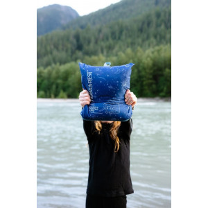Poncho et couverture de camping Thermarest Honcho Poncho Kids-Bleu