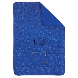 Poncho et couverture de camping Thermarest Honcho Poncho Kids-Bleu