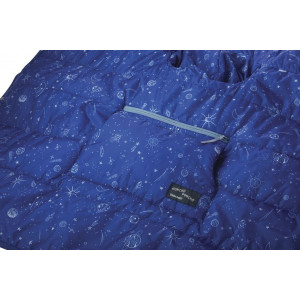 Poncho et couverture de camping Thermarest Honcho Poncho Kids-Bleu
