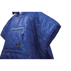 Poncho et couverture de camping Thermarest Honcho Poncho Kids-Bleu