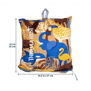 Poncho et couverture de camping Thermarest Honcho Poncho Kids-Multicouleurs