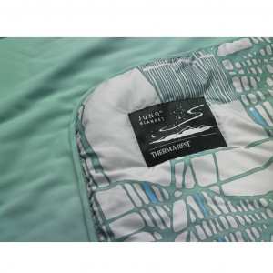 Couette de camping 1 personne Thermarest Juno Blanket-Gris Vert