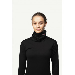 Tour de cou fin et chaud en laine mérinos Devold Breeze Merino 150 Headover - Noir